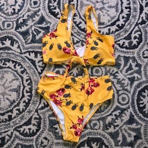 Zaful high waisted swimsuit set